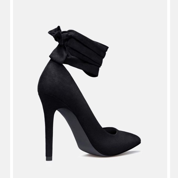 COPY - NEW - JustFab Wilda Wraparound Lace-Up Pump Size 9 - Picture 5 of 7